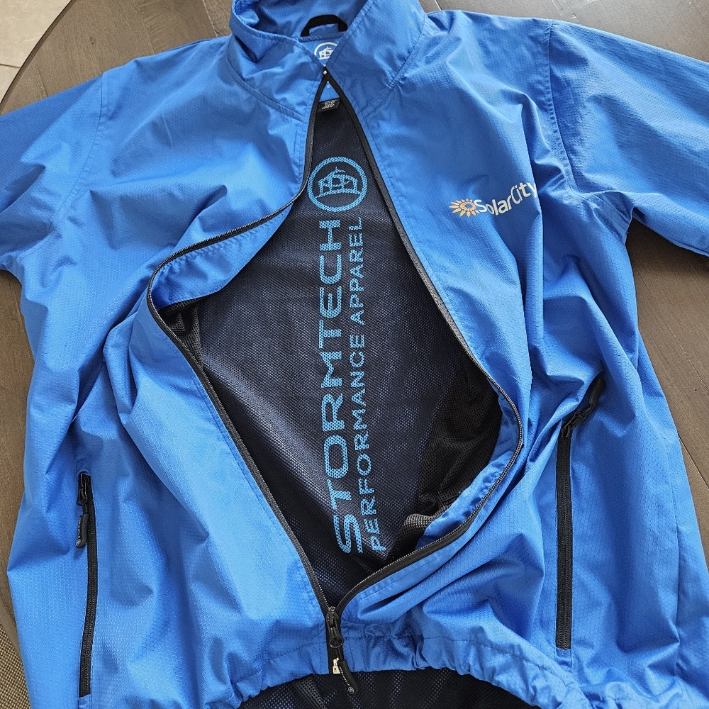 Stormtech Performance Windbreaker Jacket Xl Blue … - image 4